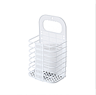 Кошик для білизни настінний підвісний складаний LY-389 органайзер з гачками для білизни, фото 5