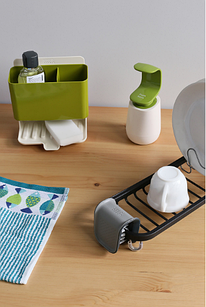 Органайзер для зберігання губок та миючого засобу Caddy Tower Кухонна ємність для ванної