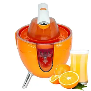 Ручний електричний соковитискач для цитрусових CITRUS PRESS LY-473 кухонний прес для вичавки соку з ситом