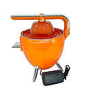 Ручний електричний соковитискач для цитрусових CITRUS PRESS LY-473 кухонний прес для вичавки соку з ситом, фото 7