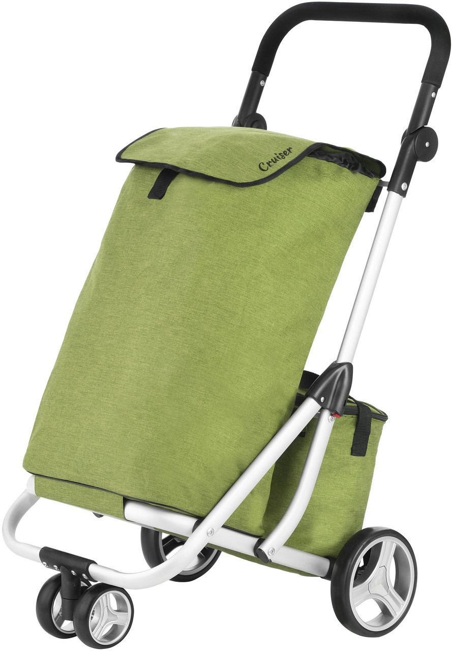 Сумка-візок господарська на колесах тачка кравчучка ShoppingCruiser 3 Wheels Green (650071)
