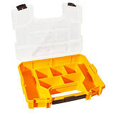 Органайзер пластиковий 15" 370x290x65 мм INGCO, фото 3