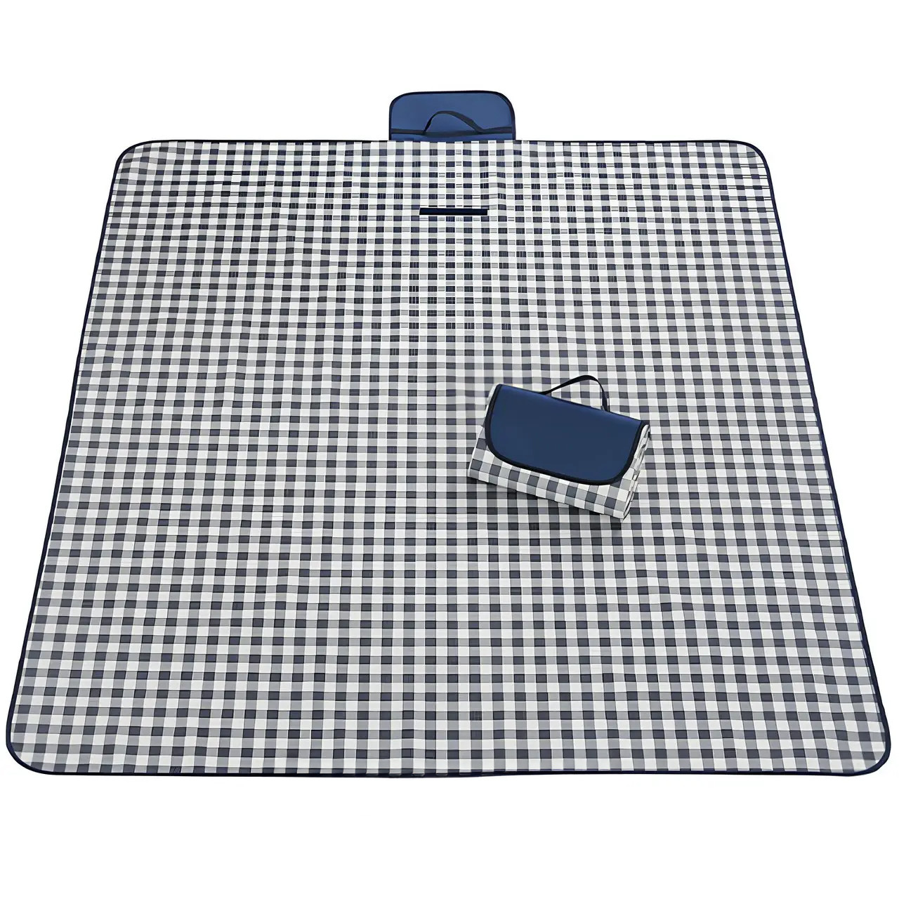 Водонепроникний килимок для пікніка 200х145 см / Килимок для пляжу / Покривало для пляжу Blue, фото 1