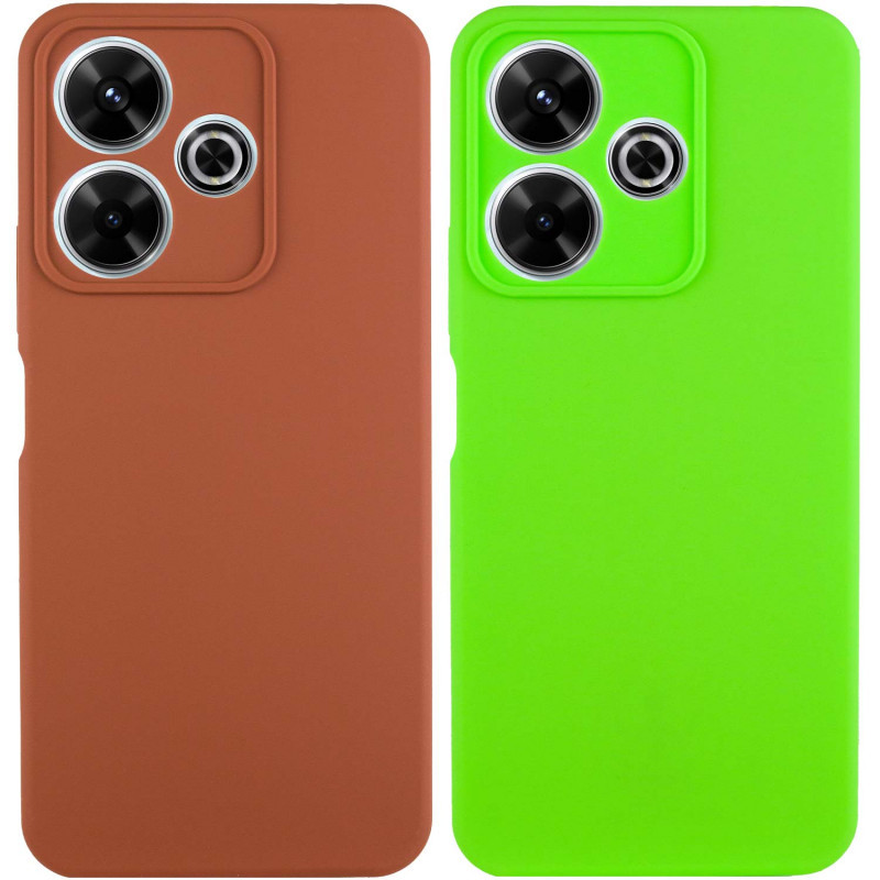 Чохол Silicone Cover Lakshmi Full Camera (AA) для Xiaomi Redmi 13 4G / Poco M6 4G