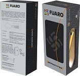 Ручка дверна Fuaro ETHNO KM SN/CP-3 матовий нікель/хром, фото 3