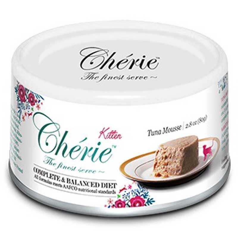 Консерви Cherie Complete & Balanced Tuna Mousse мус з тунцем для кошенят, 80 г