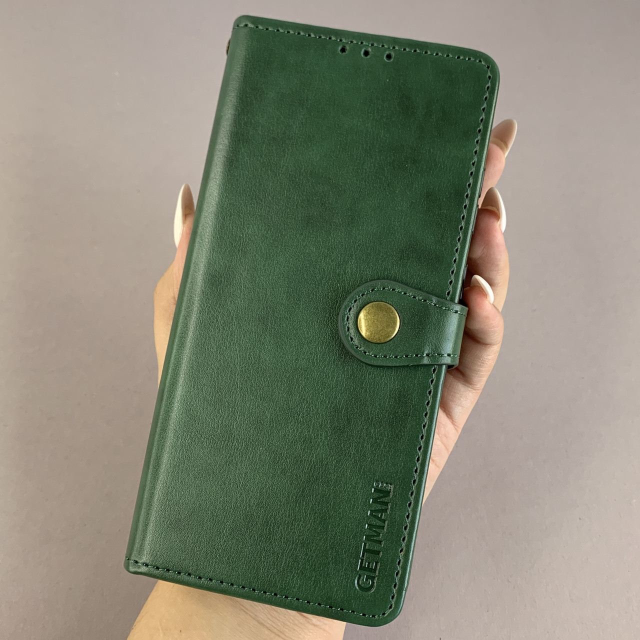 Чохол-книга для Samsung Galaxy S23 FE книжка з магнітною застібкою на телефон самсунг с23 фе зелена gll