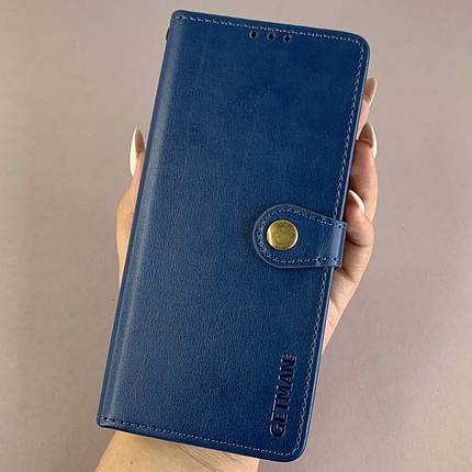Чохол-книга для Samsung Galaxy S23 FE книжка з магнітною застібкою на телефон самсунг с23 фе синя gll, фото 1
