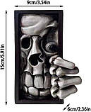 Підставка для книг Monster Bookend Scull Череп, фото 4