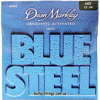 Струны Dean Markley 2555 Blue Steel Jazz 12-54