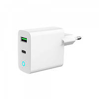 Мережеве ЗУ Gembird TA-UC-PDQC20L-W-01