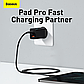 Зарядний пристрій Baseus USB/Type-C 30W PD Super Si Pro Quick Charger Black, фото 8