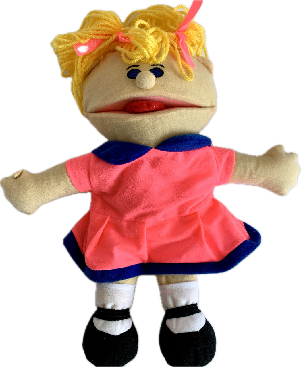 Логопедична лялька Рукавичка дівчинка, фото 1