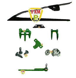 Запчастини ніж жатки ( пальці, головка ножа і т.д.)