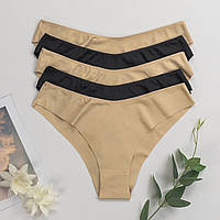 Труси жіночі сліпи безшовні Nicoletta Туреччина M, L | 5 шт.