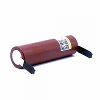 Li-ion акумулятор LiitoKala HG2 3000 mAh 3.7 V з нікелевими контактами, високострумовий
