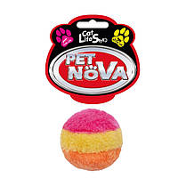 Плюшевий м'яч для кота Pet Nova Plushball