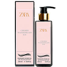 Парфумований гель для душу Zara Cherry Watermelon Ice Exclusive EURO 250 мл