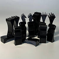 Шахові фігури з епоксидної смоли футуристичний дизайн для шахів, фото 5