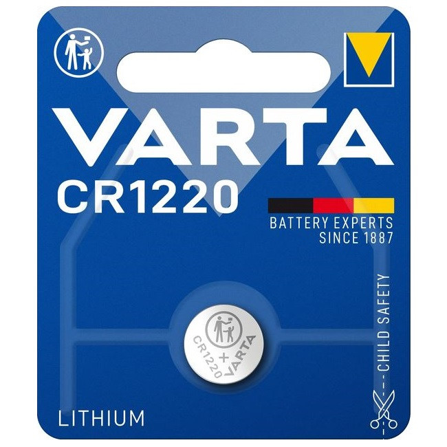 Батарейка VARTA CR 1220 BLI 1 LITHIUM, фото 1