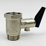 Запобіжний клапан Boiler Series 3/4" 8,5 бар Bonomi з ручкою, фото 2