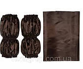 Оббивка на труну шовкова Коричнева