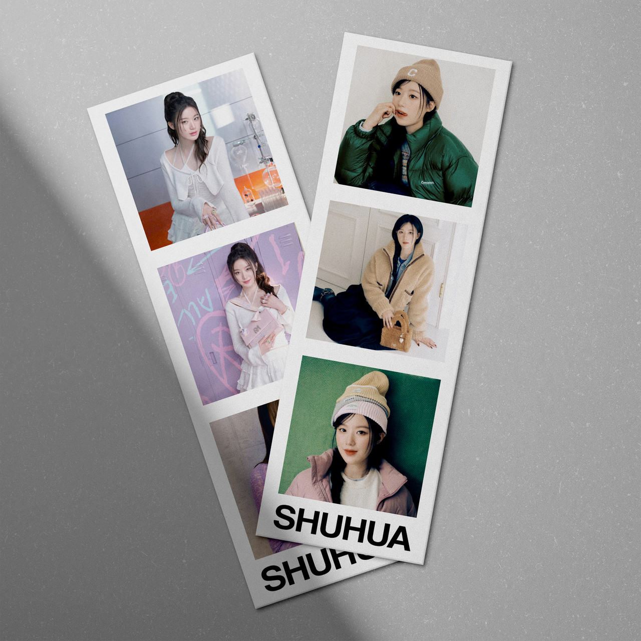 Набір фотостріпів (G)I-DLE Shuhua №4 8 штук