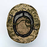 Тактична літня армійська панама з сіткою в камуфляжі піксель ММ-14 з моллі, фото 10