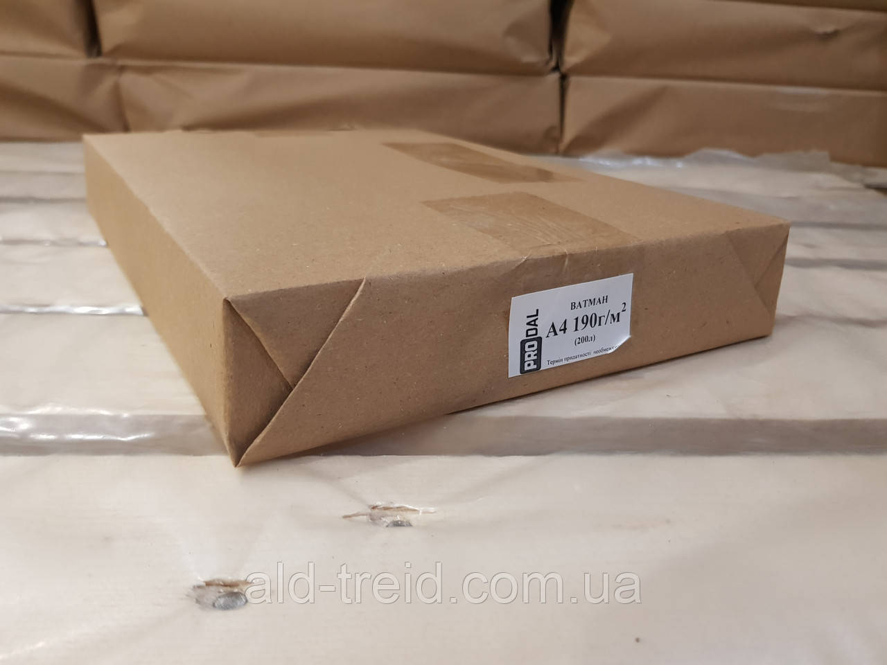 Ватман А4 (формат 21х30см) 190 г/м2 (200арк/пач)