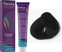 Крем-краска для волос 1.0 Черный Color Fanola, 100 мл