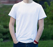 Чоловіча футболка біла Five Stars 10459-M