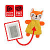 Іграшка для кота Pet Nova Catnip Fox з пакетиками котячої м'яти, фото 4