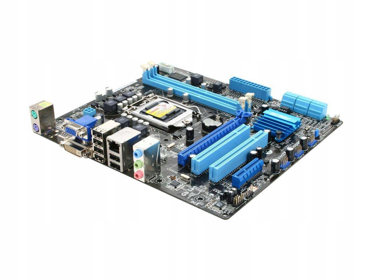 Материнська плата Asus P7H55-M/SI, Intel H55, PCI-E x16, DDR3, mATX s1156 БВ, фото 1