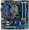 Материнська плата Asus P7H55-M/SI, Intel H55, PCI-E x16, DDR3, mATX s1156 БВ, фото 2