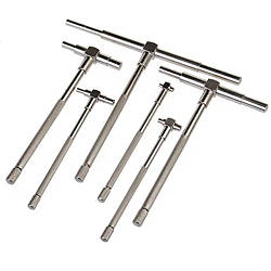 Набір нутромерів телескопічних штихмас 6шт, 8-150мм, метал