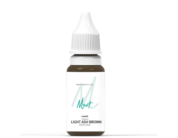 Пігмент Mast Light Ash brown для перманентного макіяжу, 12 мл, фото 1