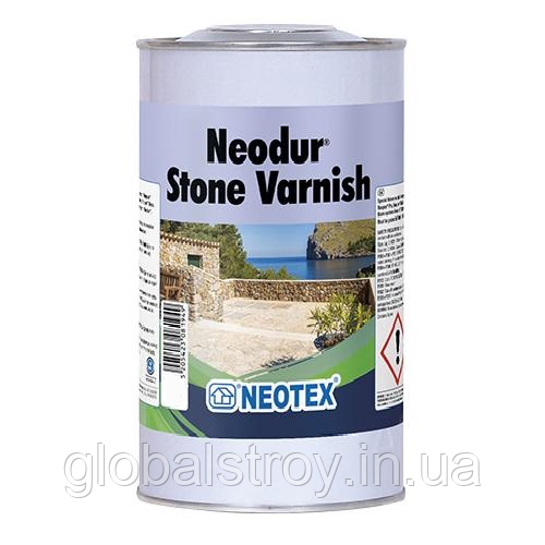 Лак акриловий для штампованого бетону та каменю Neotex Neodur Stone Varnish 4 л