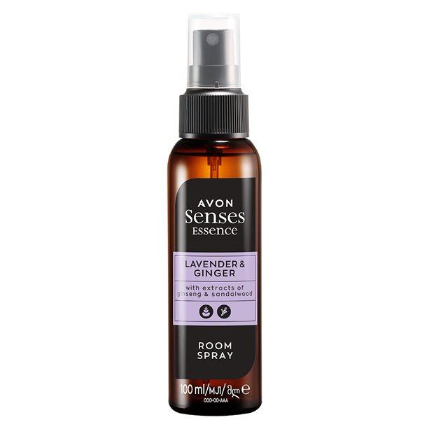 Спрей для ароматизації повітря з нотками лаванди та імбиру, 100 мл AVON Senses, фото 1