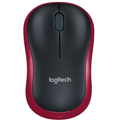 Миша Logitech M185 Wireless Mouse Red (910-002240), фото 1