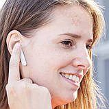 Навушники бездротові Bluetooth Trust Primo Touch True Wireless White (SHiz15492), фото 9