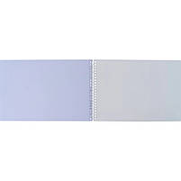 Альбом для малювання А4 30 арк спіраль 100 г м2 софт тач УФ лак Асорті уні, фото 2