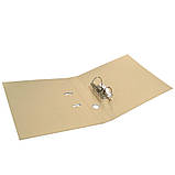 Папка-реєстратор картонна, А4, 50 мм, КРАФТ-покриття, фото 2