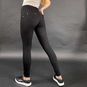 Класичні жіночі брюки з щільного стрейч котону р. 42-52