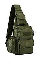 Тактична сумка бананка через плече X-TACTICAL 50450 (хакі)