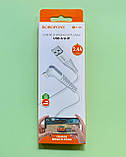 Кабель Borofone BX105 USB Lightning для Apple iPhone, Data, 2,4А, кутовий штекер, 1 метр, фото 2