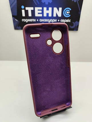 Накладка Silicone Case Original Full Protective AA (No Logo) Xiaomi Redmi Note 13 Pro Plus (9), фото 3