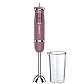 Ручний блендер Sokany 1726 занурювальний 300 Вт Рожевий, фото 2