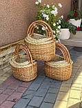 Набірні плетені корзини «Ажур» Арт:1029, фото 3