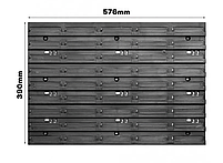 Панель настінна перфорована підвісна для інструментів 576х390мм, фото 3