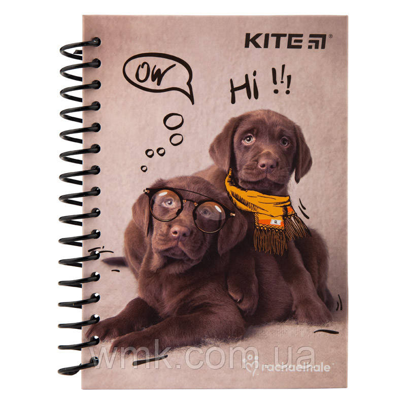 Блокнот KITE А6/80арк RH19-222 карт.обкл.,спіраль